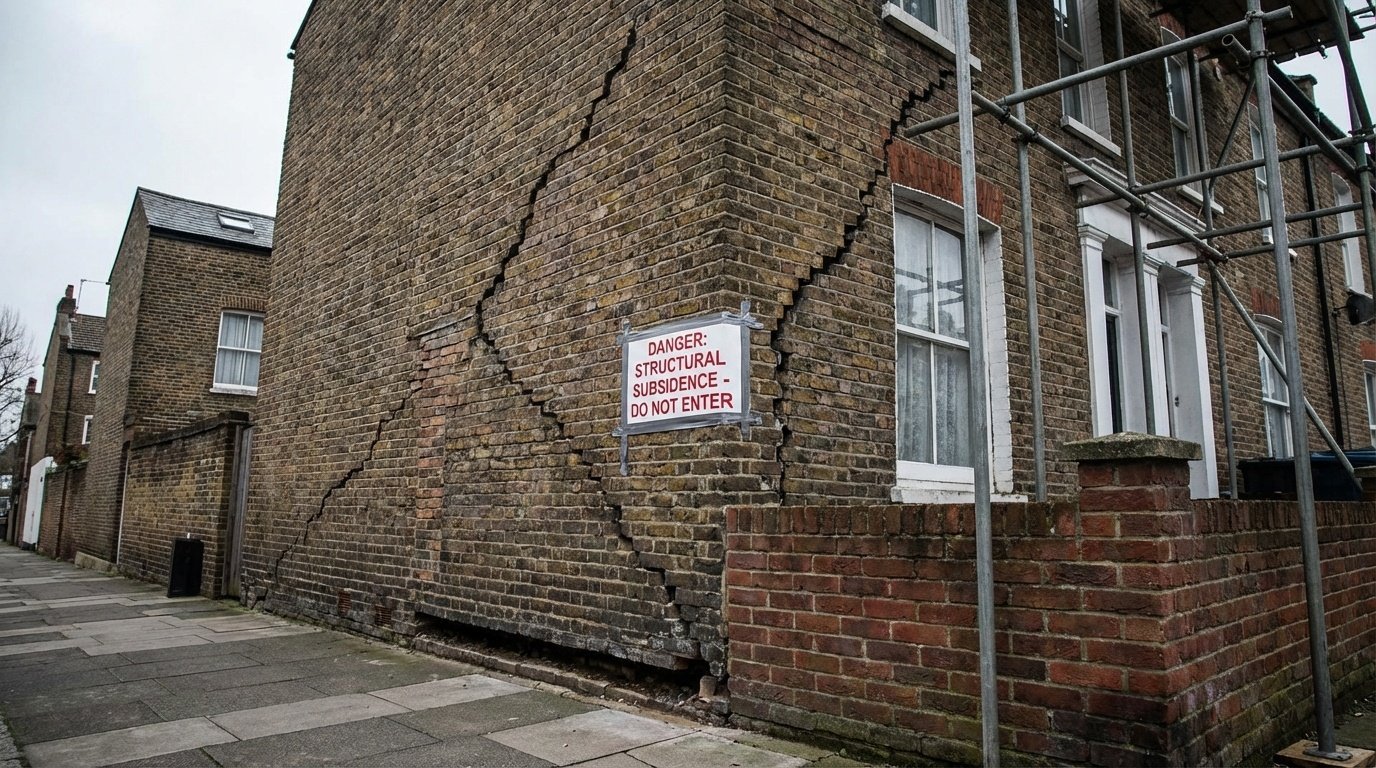 Subsidence signs and solutions London properties